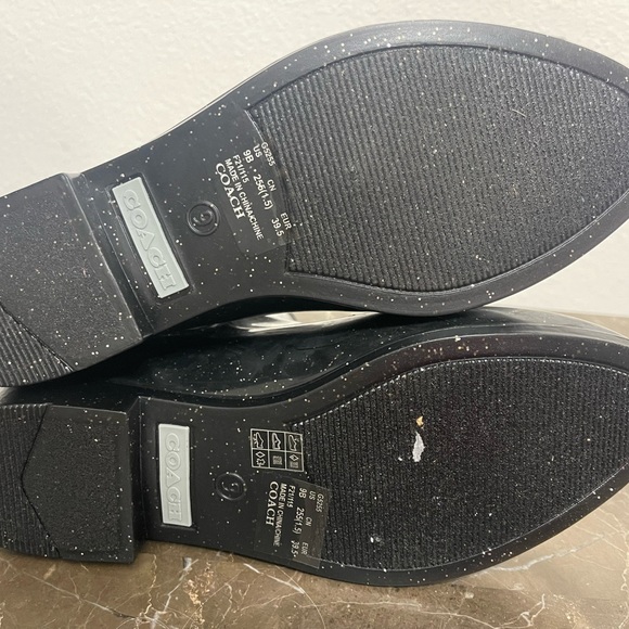 New! Unworn! Coach Rain Bootie (Authentic) Size 9B - Picture 9 of 10